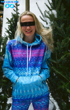 Load image into Gallery viewer, Winter Glitch Yoga Leggings