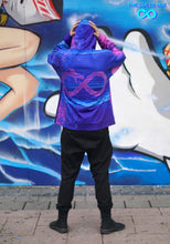 Load image into Gallery viewer, Magenta Oroboro Glitch Unisex Hoodie