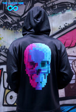 Load image into Gallery viewer, 8-bit Skull Men&#39;s Hoodie
