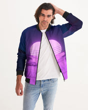 Load image into Gallery viewer, Fuchsia Sunrise Bomber Jacket
