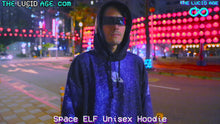 Load and play video in Gallery viewer, Space ELF Unisex Hoodie (Premium Cotton Blend)
