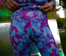 Load image into Gallery viewer, 8-Bit Camo Women&#39;s Yoga Pants
