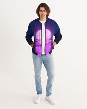 Load image into Gallery viewer, Fuchsia Sunrise Bomber Jacket
