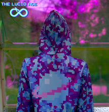 Load image into Gallery viewer, 8-Bit Camo Women&#39;s Hoodie
