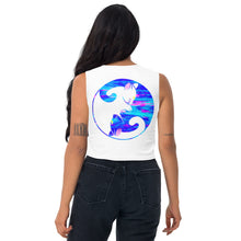 Load image into Gallery viewer, Ying Yang Zen Cats Crop Top
