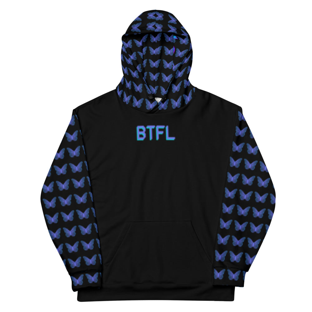 BTFL Butterfly Unisex Hoodie (Premium Cotton Blend)