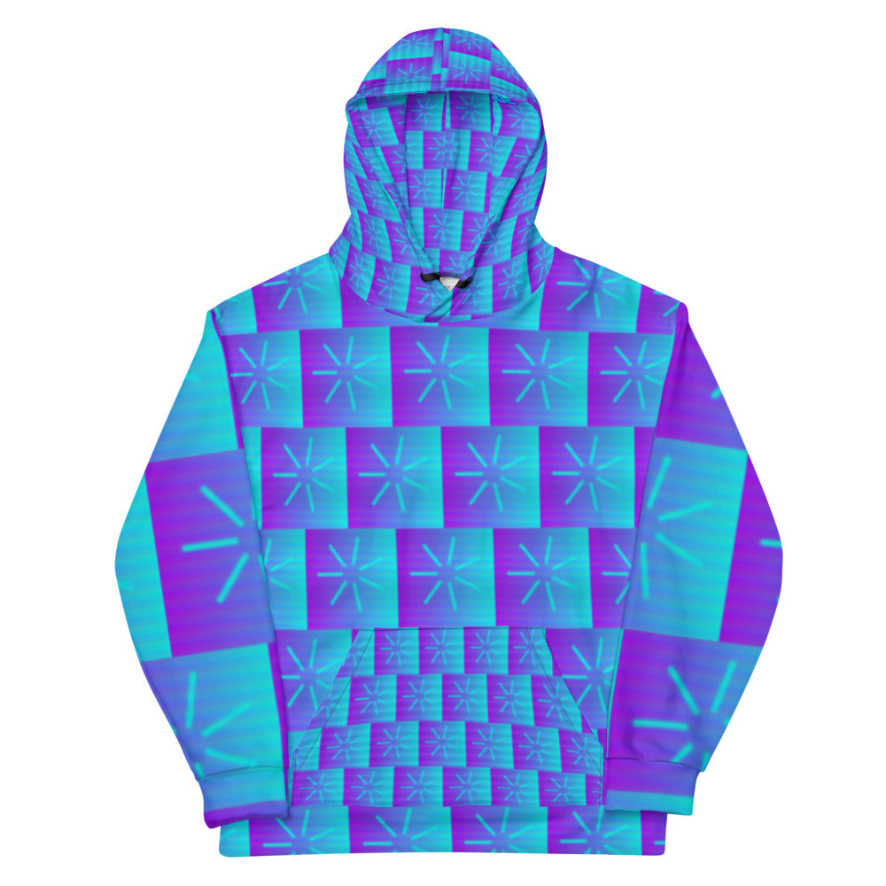 Asterisk Glitch Unisex Hoodie (Premium Cotton Blend)