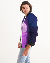 Load image into Gallery viewer, Fuchsia Sunrise Bomber Jacket
