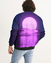 Load image into Gallery viewer, Fuchsia Sunrise Bomber Jacket
