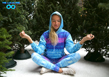 Load image into Gallery viewer, Winter Glitch Yoga Leggings
